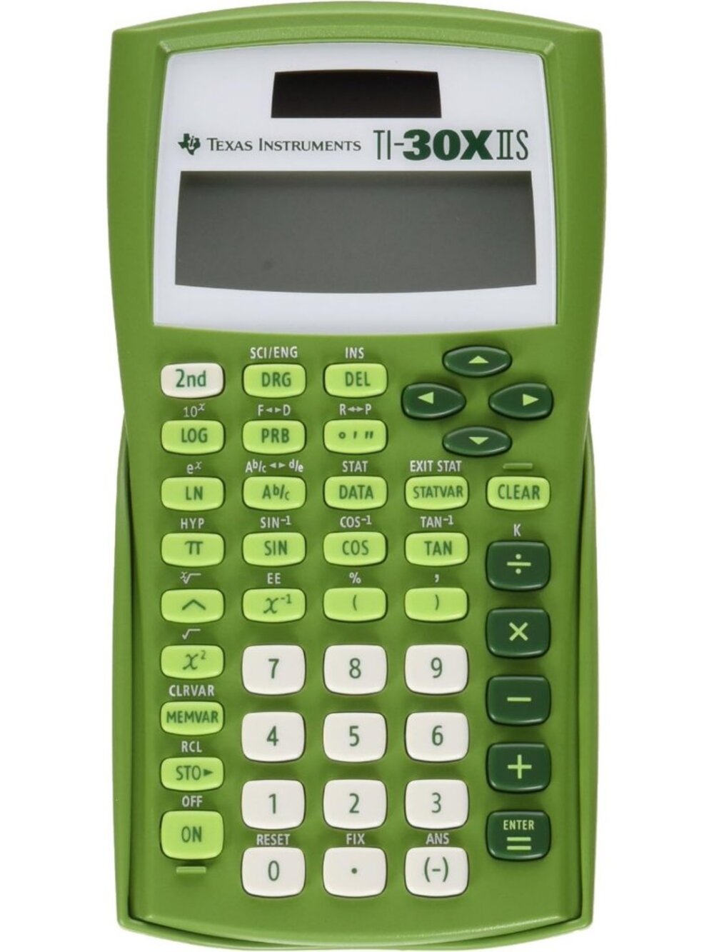 2-Line Scientific Calculator in Lime Green - Perfect for Students & Exams